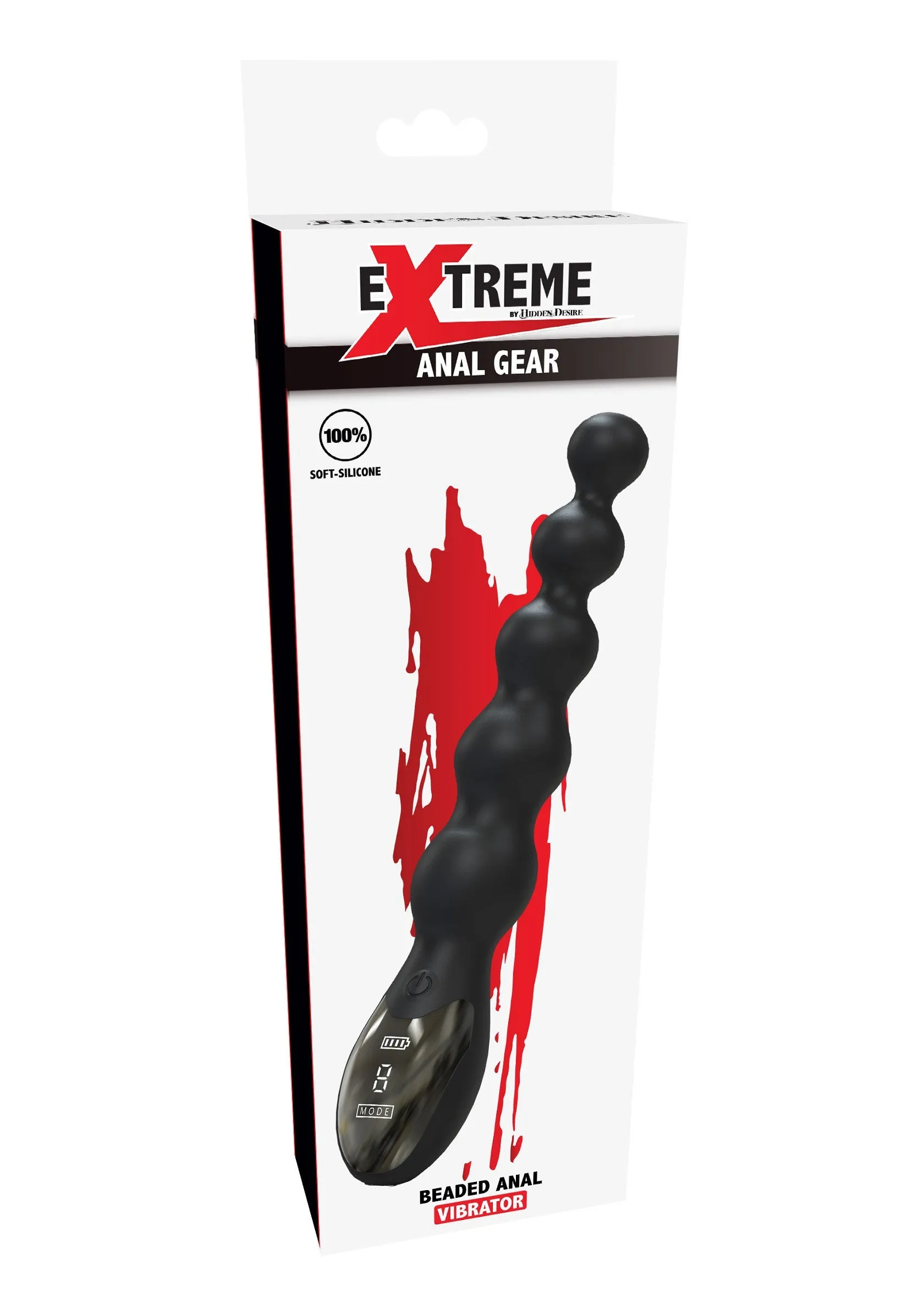 Beaded Anal Power Vibrator