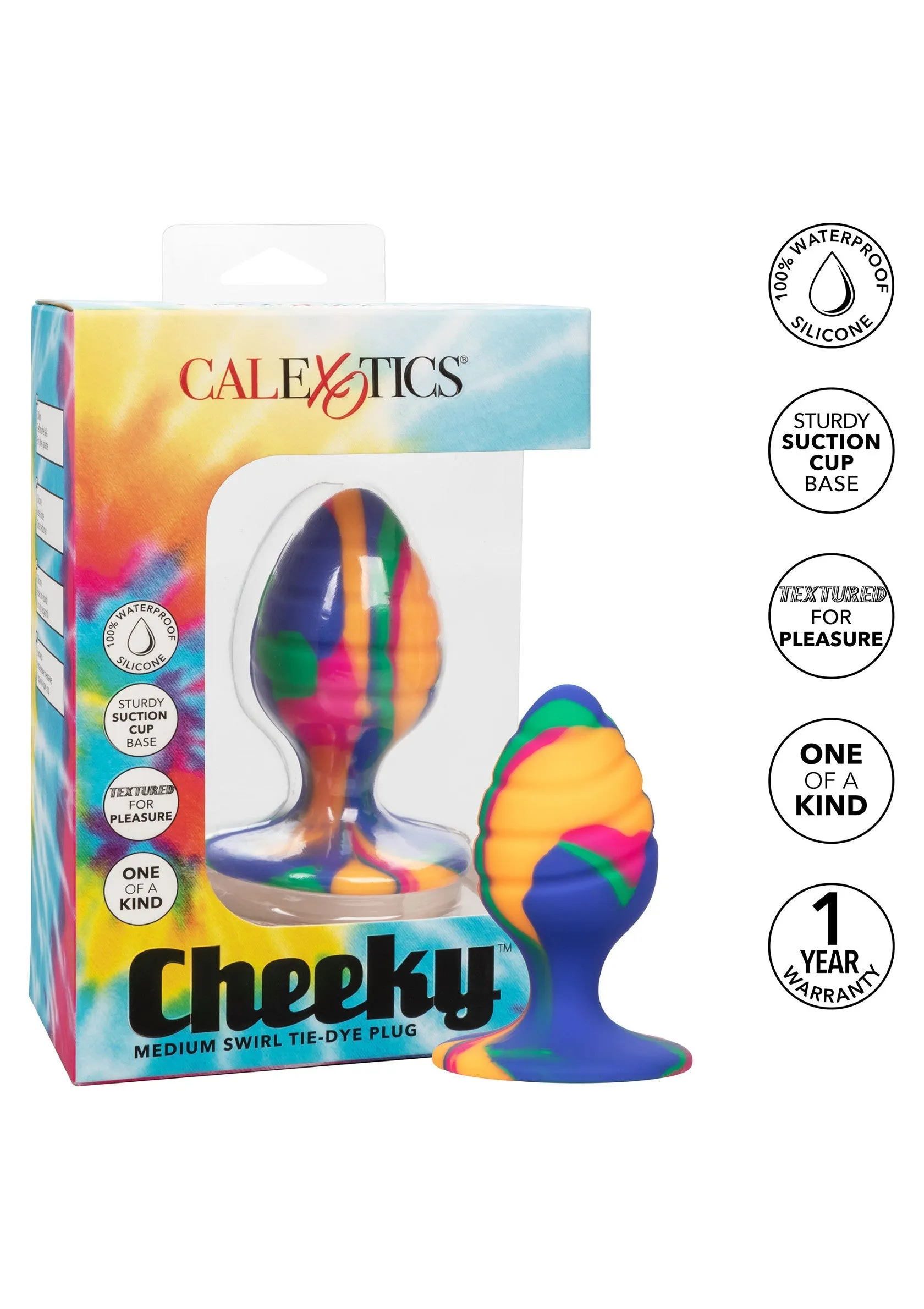 Cheeky Medium Swirl Plug