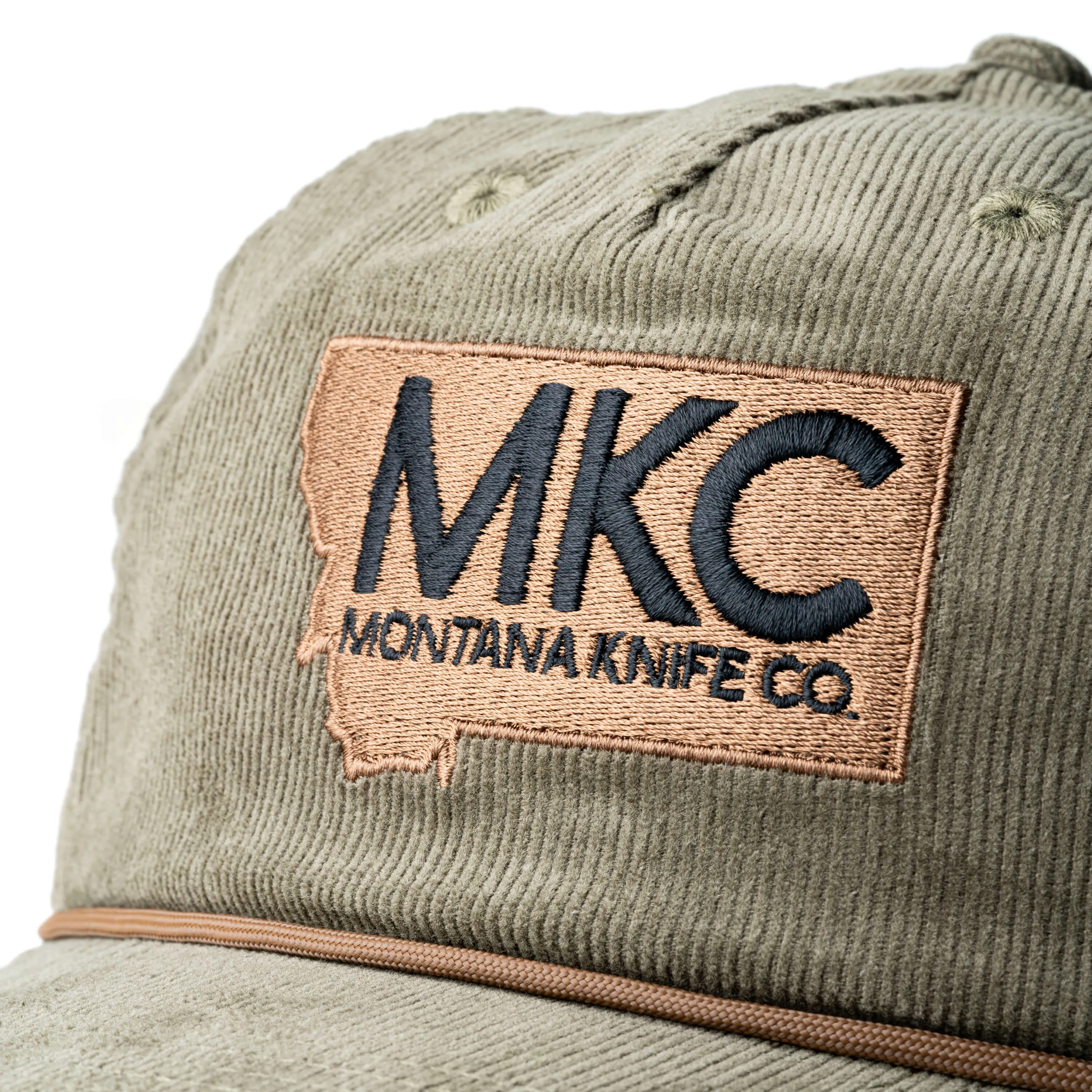 MKC CORDUROY HAT - OLIVE