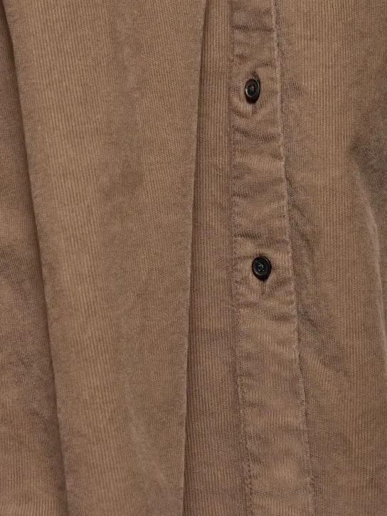 The Row   Idro oversize corduroy shirt 