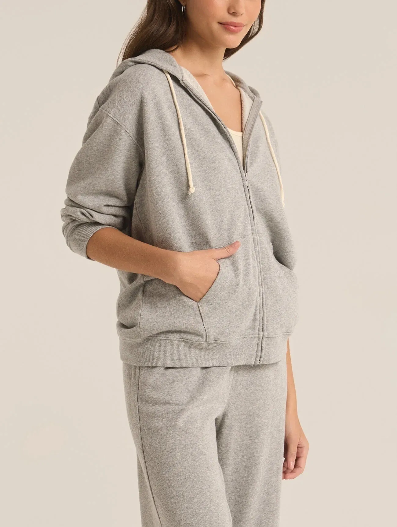 Z Supply Academy Zip Up Hoodie