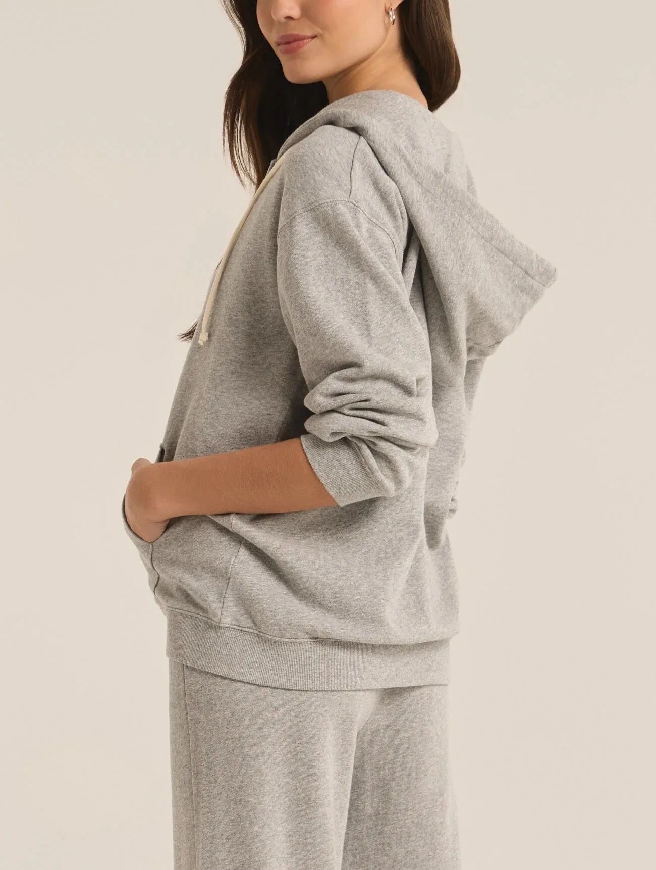 Z Supply Academy Zip Up Hoodie